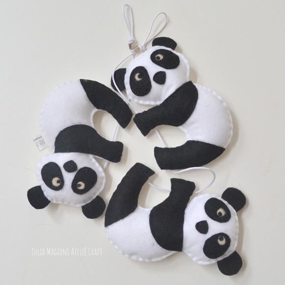 Varal de Urso Panda