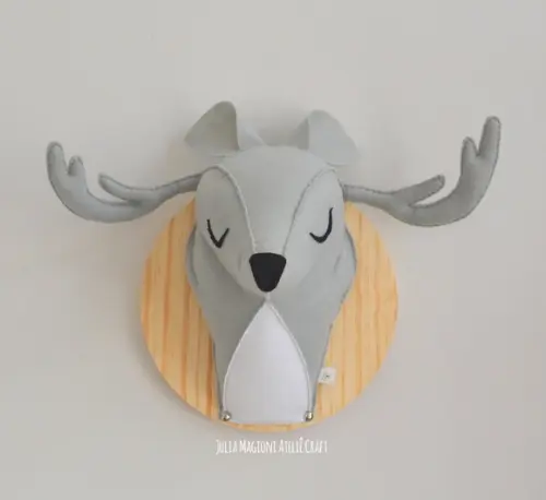 Cabeça de Alce Falsa Taxidermia Cabeça animal