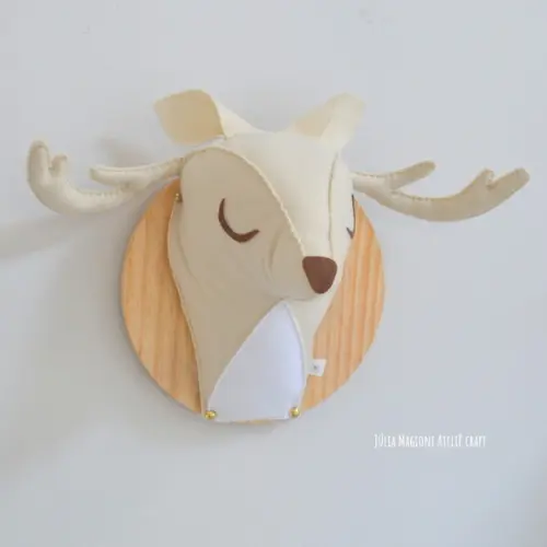 Cabeça de Alce Falsa Taxidermia Cabeça animal
