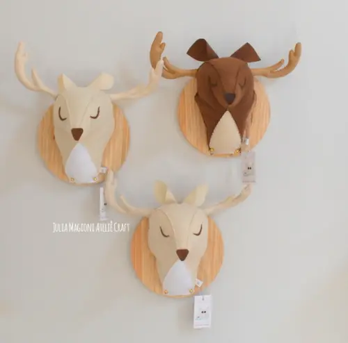 Cabeça de Alce Falsa Taxidermia Cabeça animal