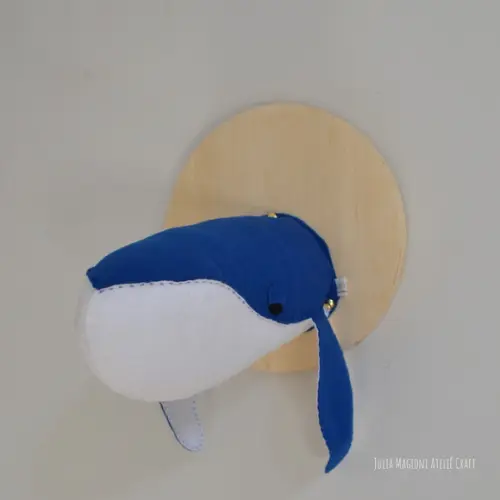 Cabeça de Baleia Falsa Taxidermia