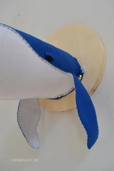 Cabeça de Baleia Falsa Taxidermia