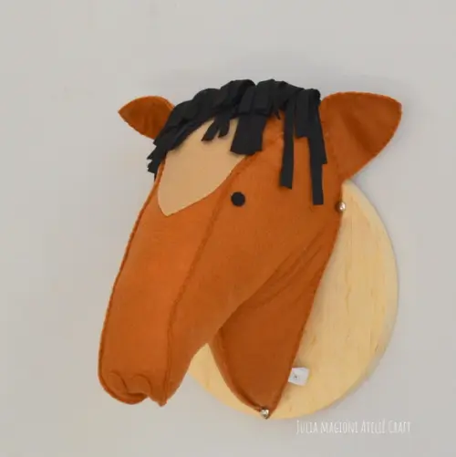 Cabeça de Cavalo Falsa Taxidermia Cabeça animal