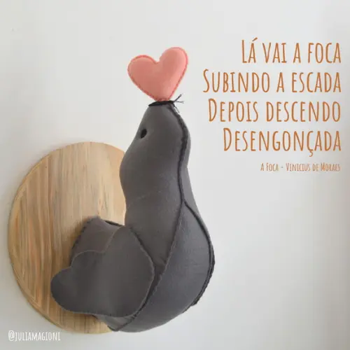 Cabeça de Foca Falsa Taxidermia Cabeça animal