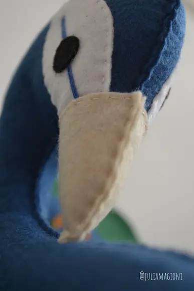 Cabeça de Pavão Falsa Taxidermia Cabeça animal