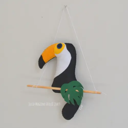 Enfeite de parede Tucano Toco