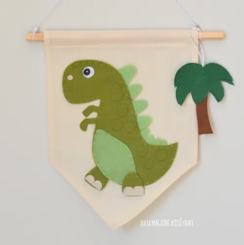 Flâmula de Dinossauro Tiranossauro de Araque
