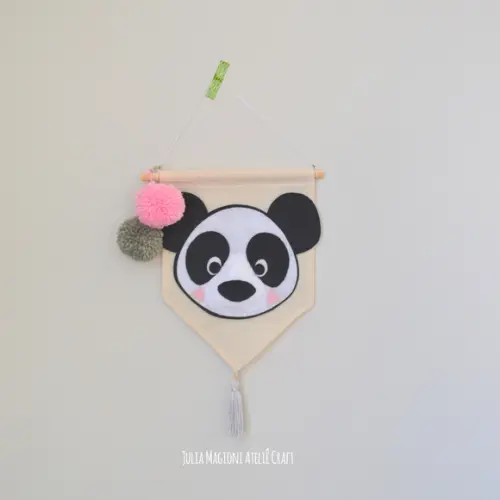 Flâmula Urso Panda
