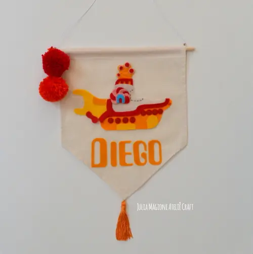 Flâmula Submarino Personalizada