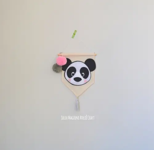 Flâmula Urso Panda