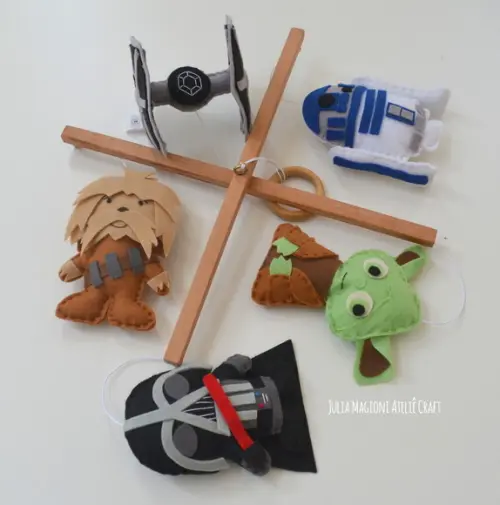 Móbile para berço Star Wars