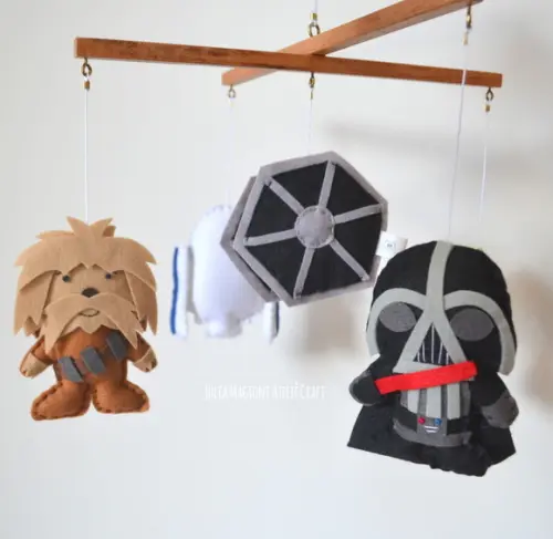 Móbile para berço Star Wars