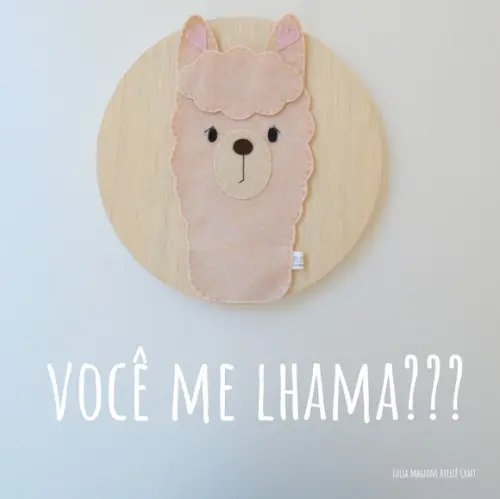 Quadrinho Lhama