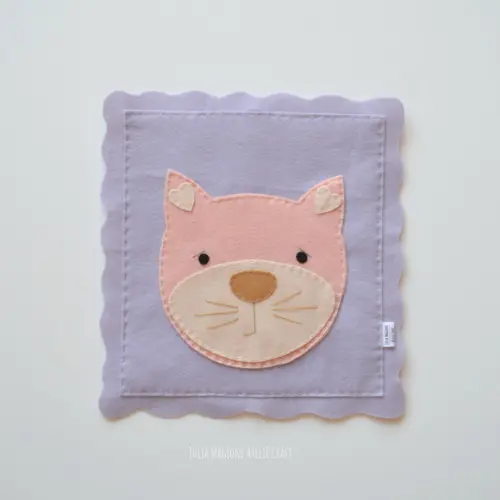 Quadrinho Tipo Moldura de Gatinho