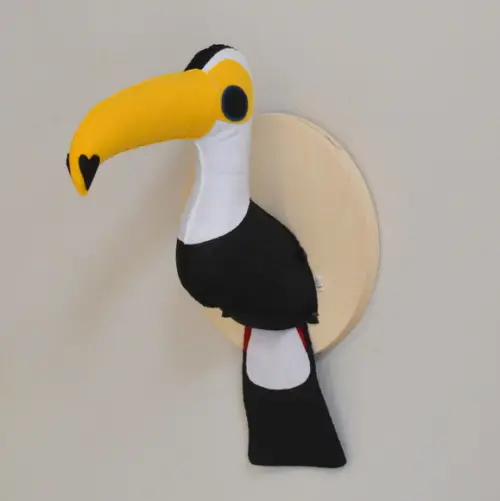 Tucano Falsa Taxidermia Cabeça animal