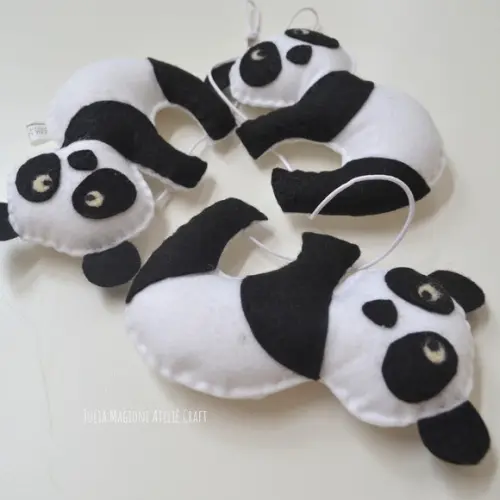 Varal de Urso Panda
