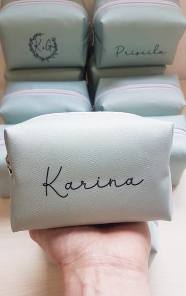 Bolsinha Madrinha Personalizada Box P