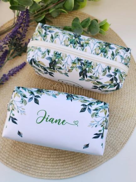 Casamento Necessaire Box Folhagem