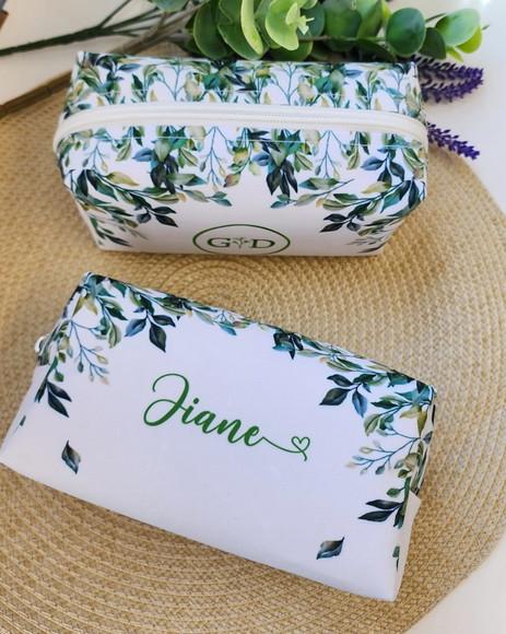 Casamento Necessaire Box Folhagem