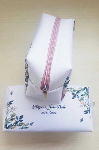 Casamento Necessaire Box Folhagem