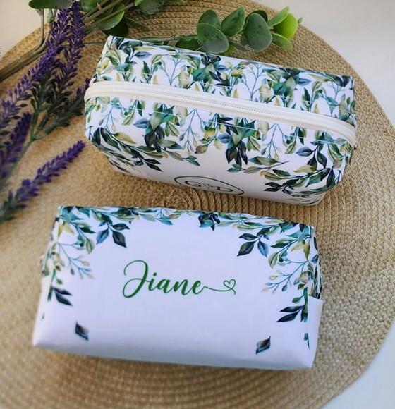 Casamento Necessaire Box Folhagem