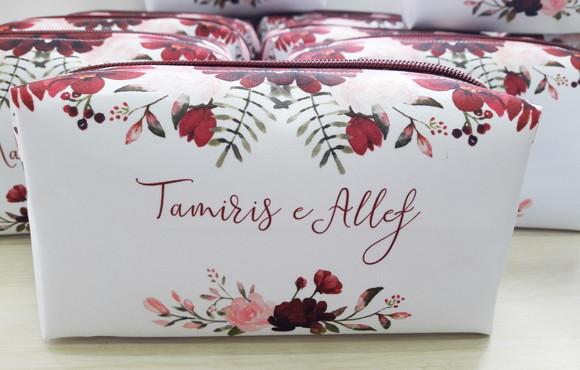 Casamento Necessaire Box Marsala