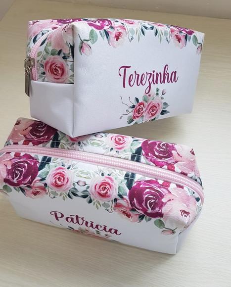 Casamento Necessaire Box Rosa com Pink