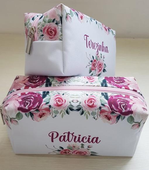 Casamento Necessaire Box Rosa com Pink