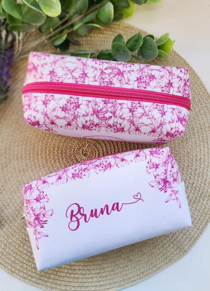 Casamento Necessaire Madrinha Fúcsia