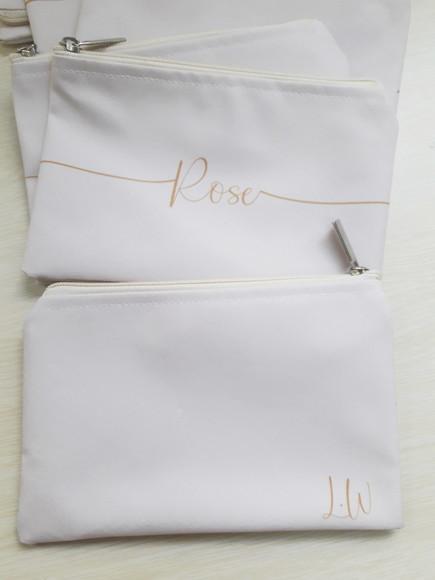 Kit 20 Necessaire Floral Casamento (slim)