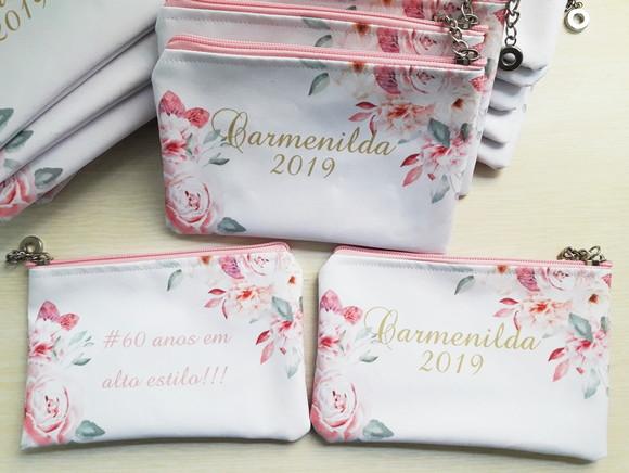 Kit Necessaire Personalizada Casamento 20 Unidades