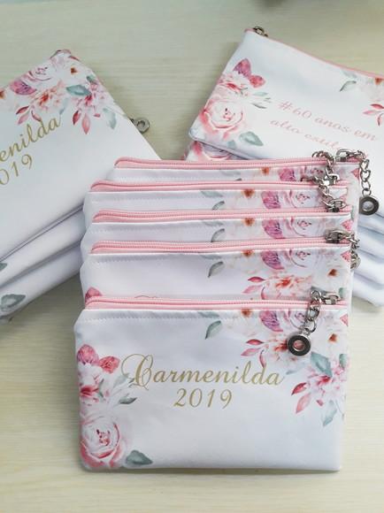 Kit Necessaire Personalizada Casamento 20 Unidades