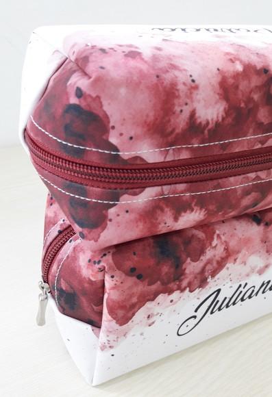 Madrinha Casamento Marsala Necessaire Box