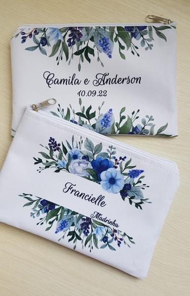 Necessaire Azul Serenity Casamento (slim)
