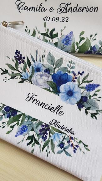 Necessaire Azul Serenity Casamento (slim)