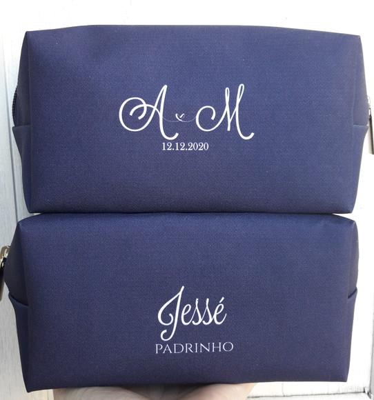 Necessaire Box Casamento Azul