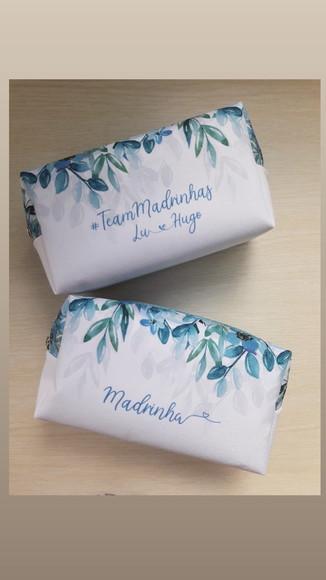 Necessaire Box Casamento Azul