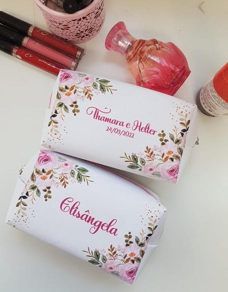 Necessaire Box Casamento Floral