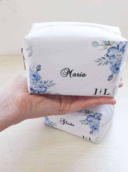 Necessaire Camento Box P Azul Serenity