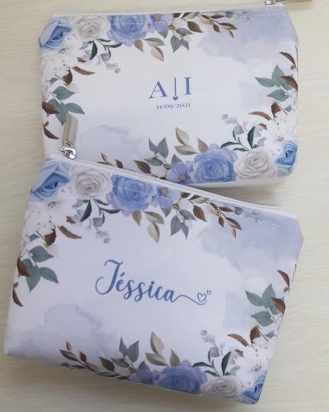 Necessaire Casamento Azul Serenity