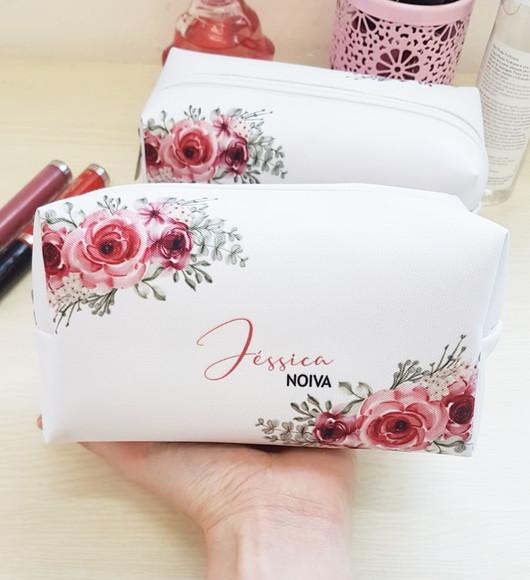 Necessaire Casamento Box Rosa