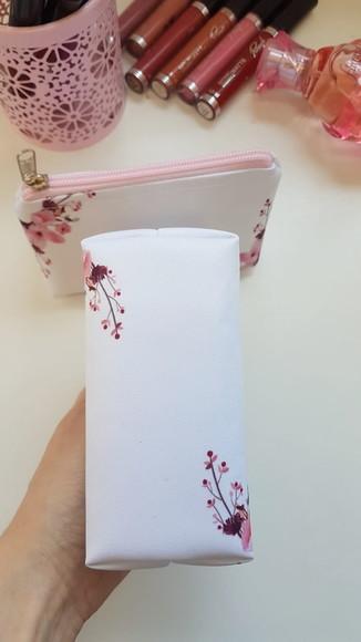 Necessaire Casamento Floral Rosa
