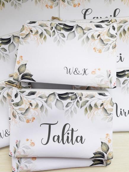 Necessaire Casamento Folhagem