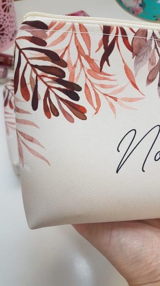 Necessaire Casamento Folhagem Terracota Mod Tradicional
