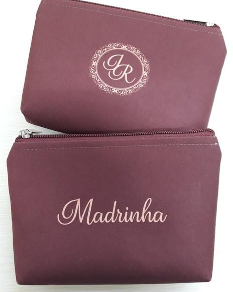 Necessaire Casamento Marsala Kit com 10