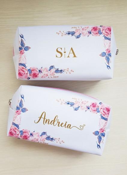 Necessaire Casamento Rosa