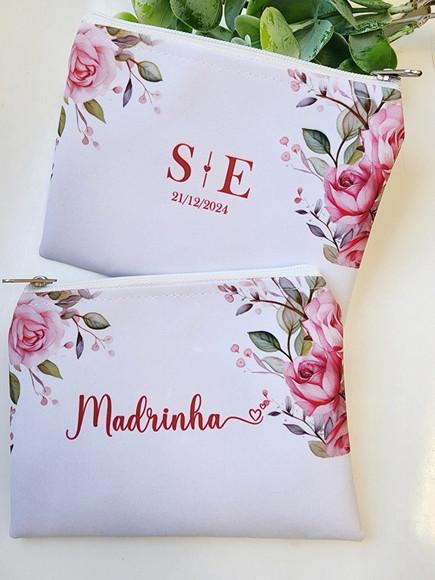 Necessaire Casamento Slim Rosa