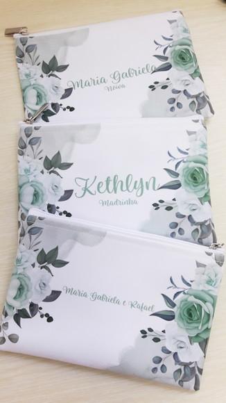 Necessaire Casamento Verde (slim)