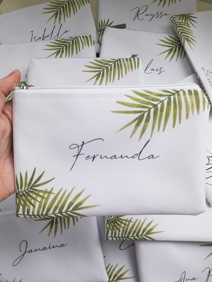Necessaire Folhagem ( Slim )