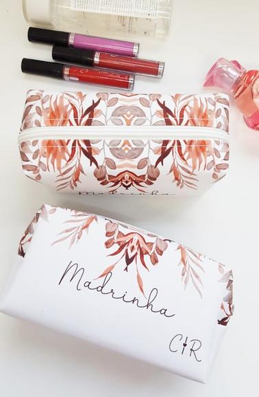 Necessaire Folhagem Terracota